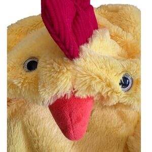 Witch Crafters Yellow Plush Chicken Pet Costume‎ Hooded Faux Fur Halloween Small